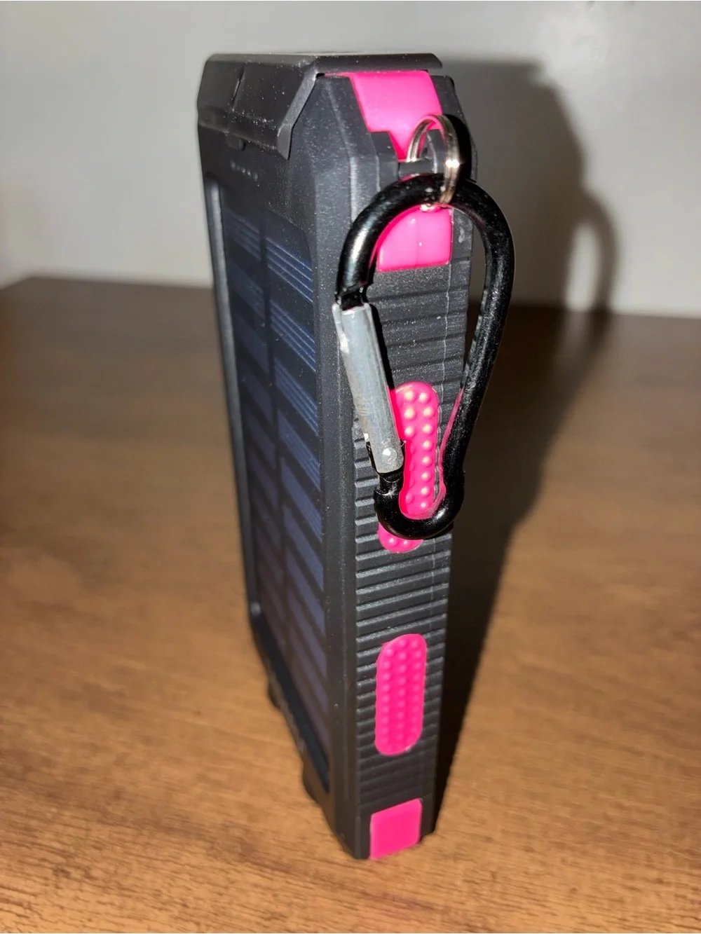 Pink Solar Power Bank